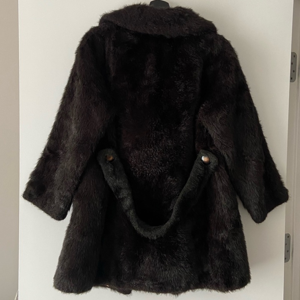 Vintage Faux Fur Coat - Picture 2 of 12